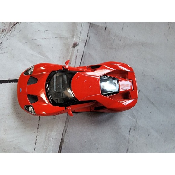 5" Kinsmart 2017 Ford GT Scale Diecast Model Toy Car- Red - Picture 6 of 10